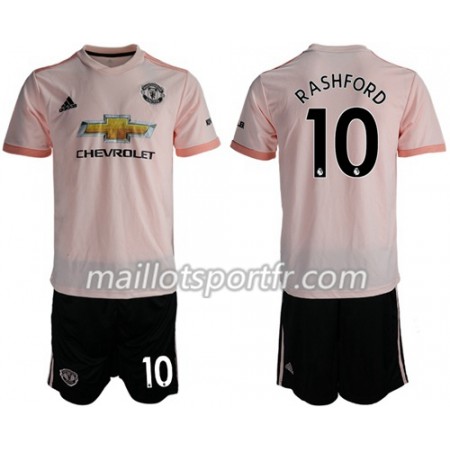 Maillot de Foot Manchester United Rashford 10 Enfant Extérieur 2018/19